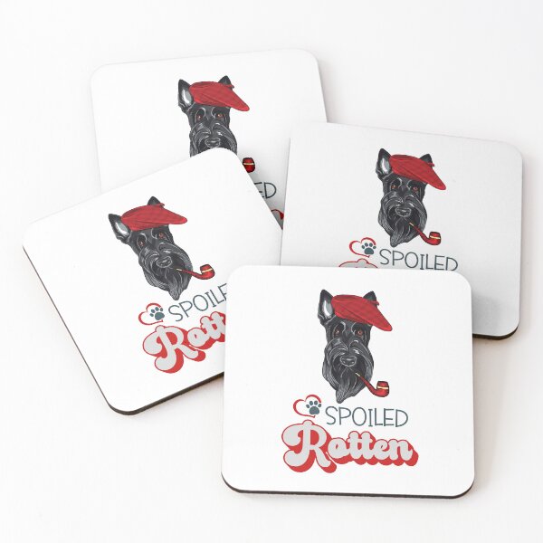 Item preview, Funny Scottish Terrier in Hat designed and sold by momofdoggos.