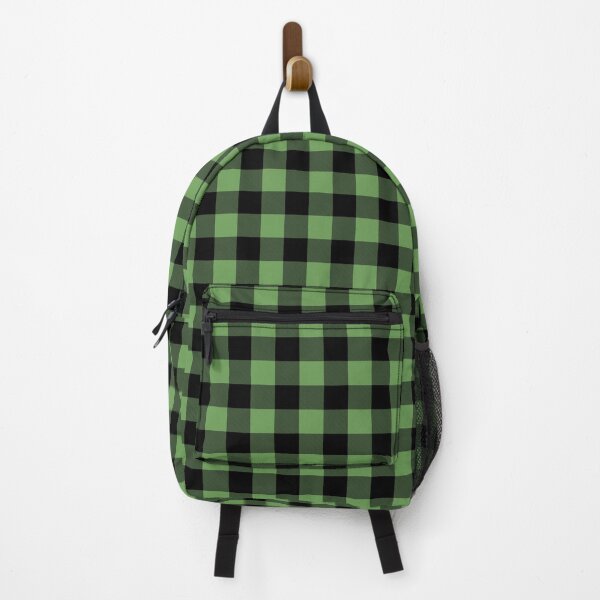 Item preview, Black and Green Buffalo Plaid Pattern Pairs Coloro 2022 Popular Color Seaweed Green 062-55-25 designed and sold by ColorOfTheYears.