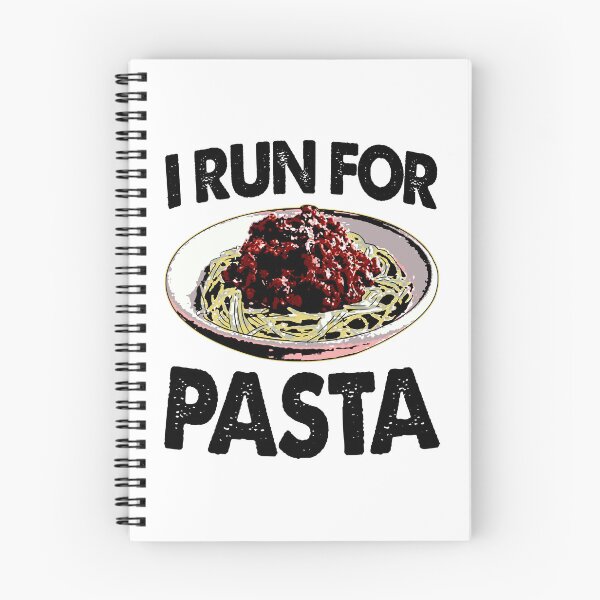 Item preview, I Run For Pasta designed and sold by Bendthetrend.