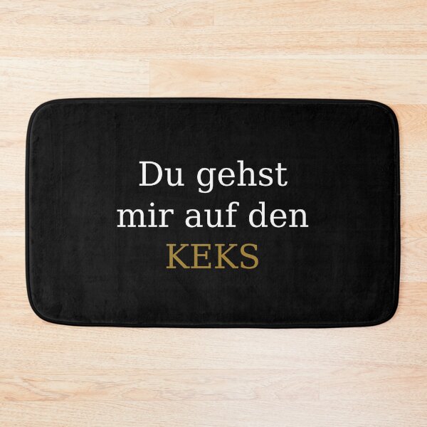 Item preview, Du gehst mir auf den Keks - German saying for situation when someone is really getting on your nerves designed and sold by Raureif.