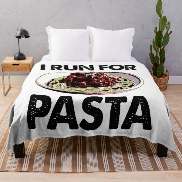 Item preview, I Run For Pasta designed and sold by Bendthetrend.