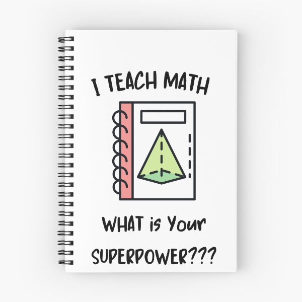 Item preview, I TEACH Math  What is Your SUPERPOWER designed and sold by badretop.