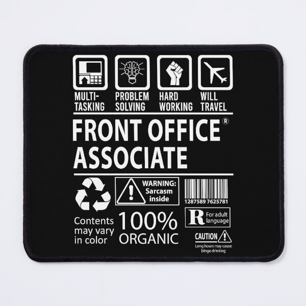 Item preview, Front Office Associate T Shirt - MultiTasking Certified Job Gift Item Tee designed and sold by sabinacsnm.