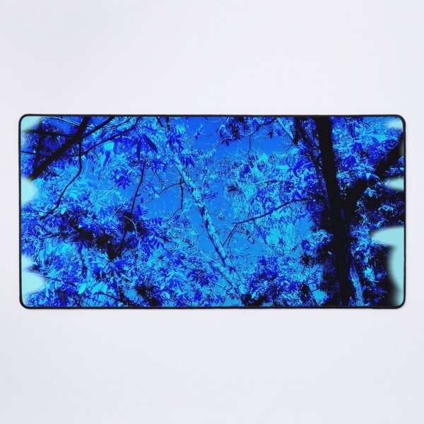 Item preview, Blue shades trees by Iritof designed and sold by iritof.