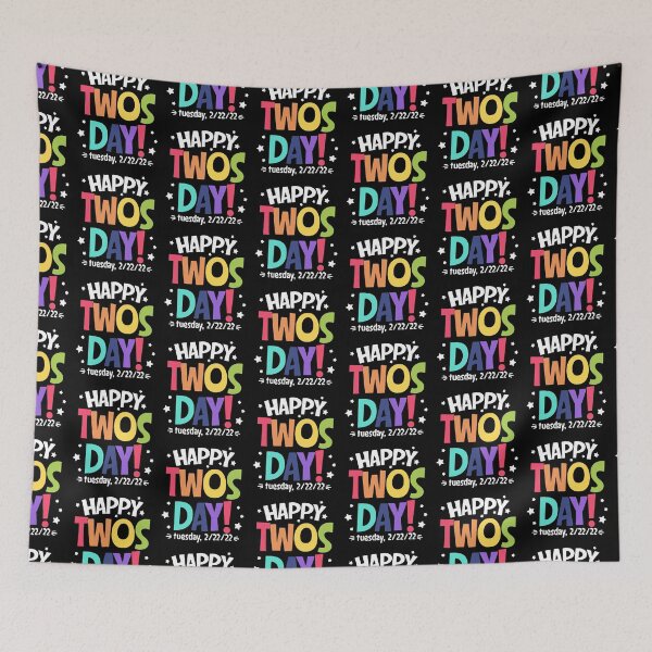 Item preview, Happy 2/22/22 Twosday Tuesday February 22nd 2022 Numerology designed and sold by ZimbomDesigner.