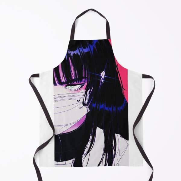 Item preview, Aesthetic Masked Anime Girl designed and sold by PourElla.