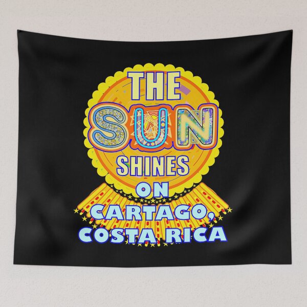 Item preview, Cartago Sun Shines Costa Rica Artful Sunshine designed and sold by artfulnotebook.