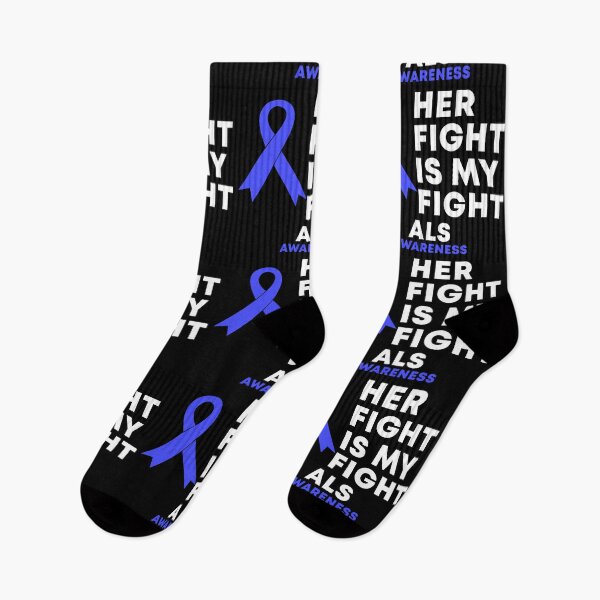 Item preview, Her Fight Is My Fight ALS Awareness designed and sold by Color-Sparkle.