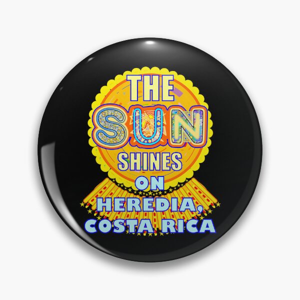 Item preview, Heredia Sun Shines Costa Rica Artful Sunshine designed and sold by artfulnotebook.