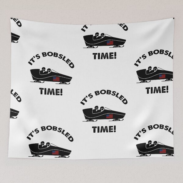Item preview, Its Bobsled Time, Bobsled designed and sold by SportyDogShop.
