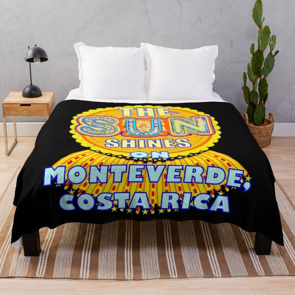 Aperçu de l'œuvre Monteverde Sun Shines Costa Rica Artful Sunshine créée et vendue par artfulnotebook.