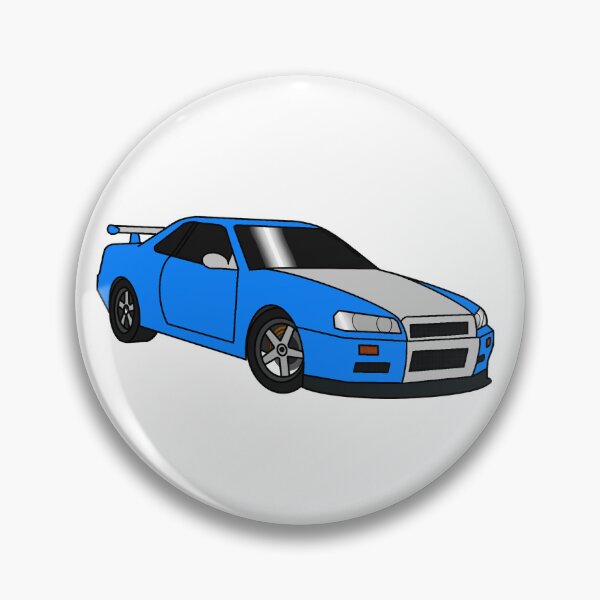 Artikelvorschau, Skyline Street Car Blau/Grau entworfen und verkauft von Sparky-Art.