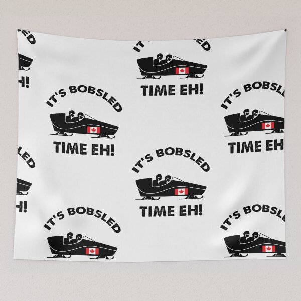 Item preview, Its Bobsled Time, Bobsled designed and sold by SportyDogShop.