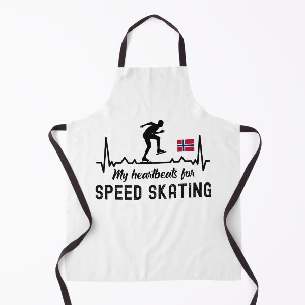 Item preview, My Heartbeats For Speed Skating, Speed Skating Fan designed and sold by SportyDogShop.