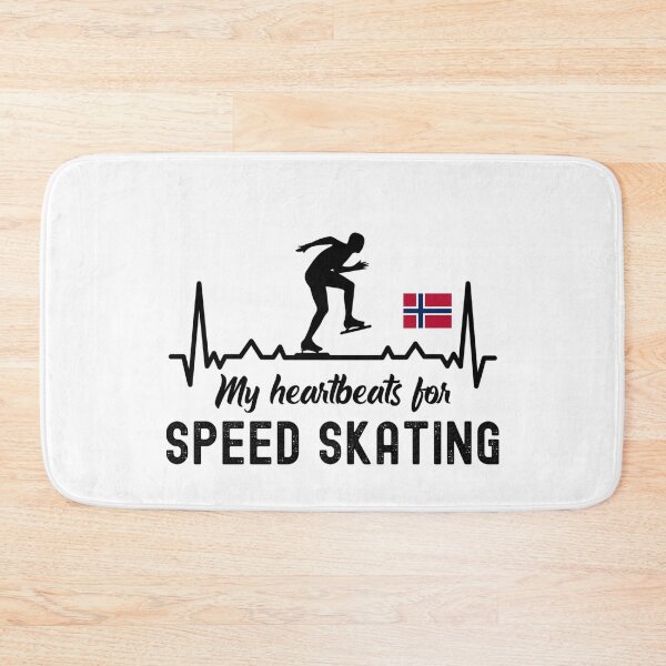 Item preview, My Heartbeats For Speed Skating, Speed Skating Fan designed and sold by SportyDogShop.