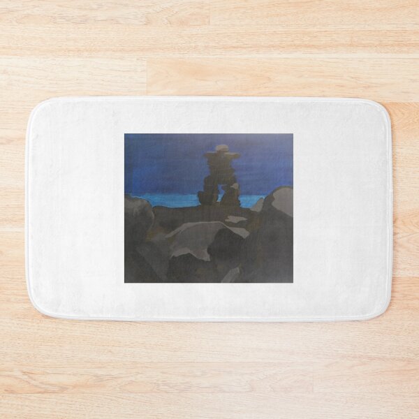 Item preview, Canadian inukshuk in Nova Scotia  designed and sold by Suzgallery58.