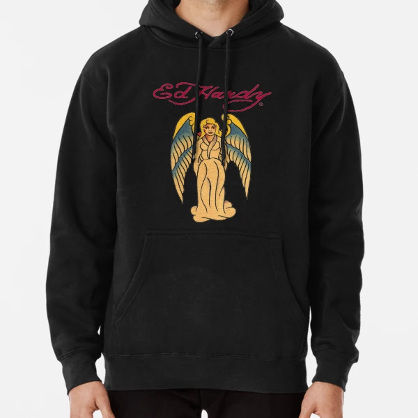 トップス SCULPTOR Ed Hardy Angel Hoodie Sculptor X Ed Hardy] Angel Hoodie White