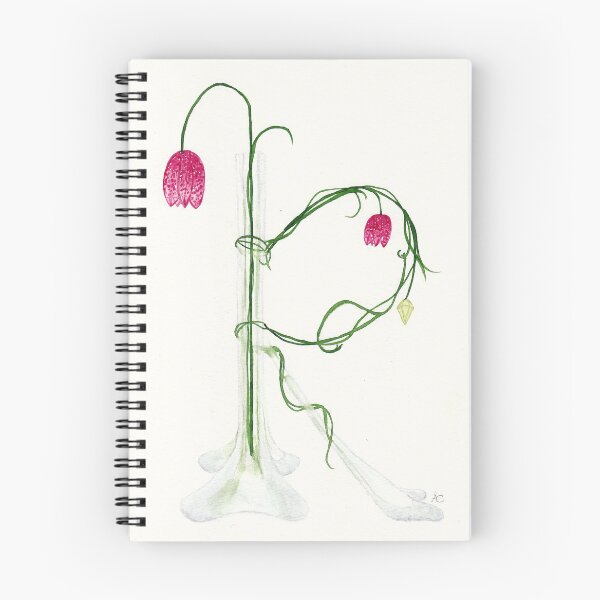 Artikelvorschau, Buchstabe R als Schachbrettblume in einer art déco Vase entworfen und verkauft von Cacatuart.