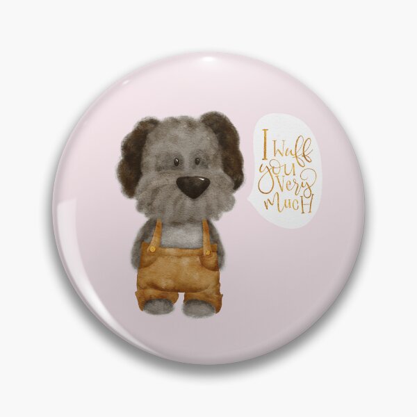 Item preview, I Wuff You Very Much designed and sold by RebeccaFlaherty.
