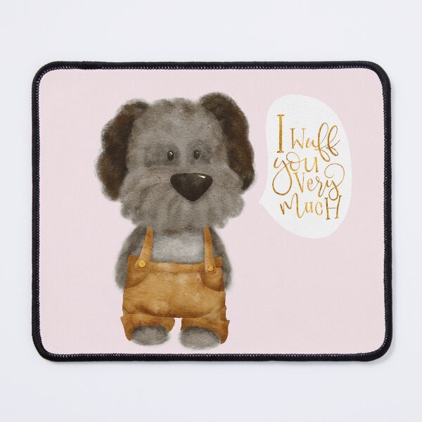 Item preview, I Wuff You Very Much designed and sold by RebeccaFlaherty.