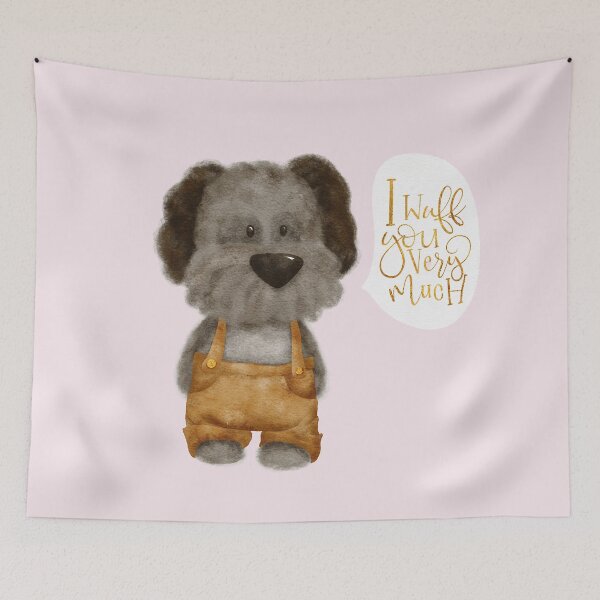Item preview, I Wuff You Very Much designed and sold by RebeccaFlaherty.