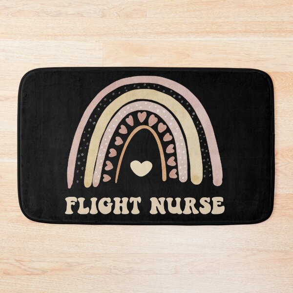 Item preview, flight nurse cute aesthetic rainbow -Flight Nursing Department - Flight ICU/ED/Trauma Nurse RN Sticker designed and sold by Omochiroi.