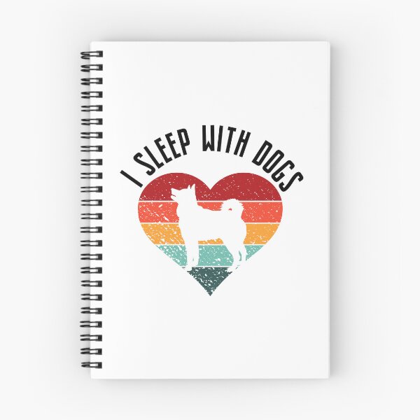 Item preview, Retro Sunset I Sleep With Dogs Gift for Dog Lovers Pet, Husky Gifts designed and sold by OUSSAMAVIP.