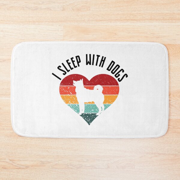 Item preview, Retro Sunset I Sleep With Dogs Gift for Dog Lovers Pet, Husky Gifts designed and sold by OUSSAMAVIP.