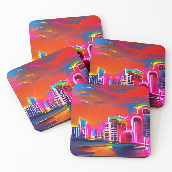 Item preview, Miami Sunset designed and sold by AM FineArtPrints.