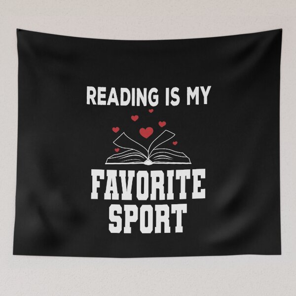 Item preview, Reading Is My Favorite Sport Funny Book Lover Reader designed and sold by ZiesMerch.