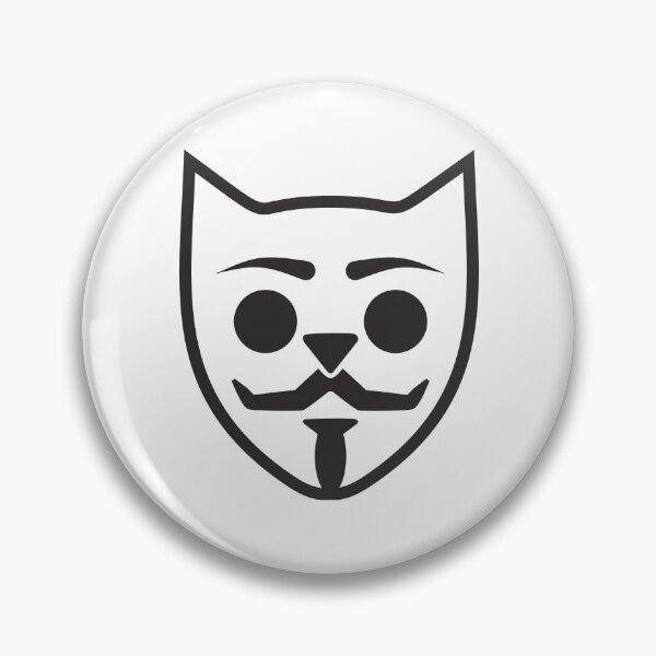 Item preview, Cat Anonymous (black print) designed and sold by Aceofspace3000.