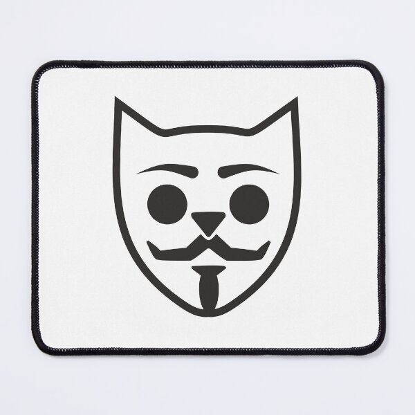 Item preview, Cat Anonymous (black print) designed and sold by Aceofspace3000.