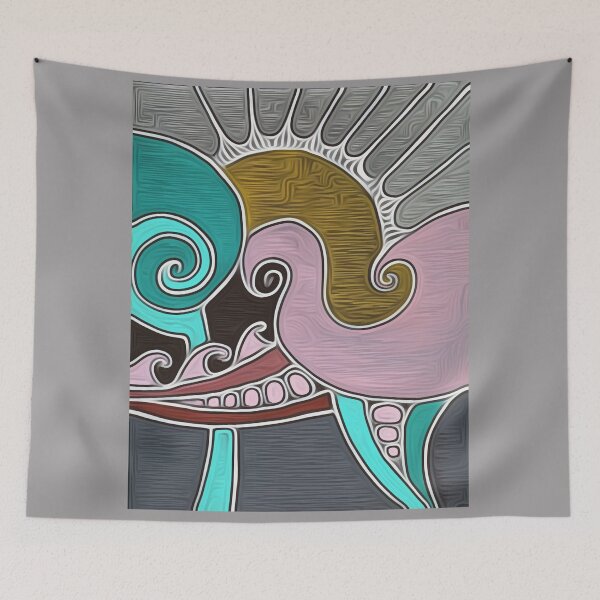 Item preview, Abstract oil painting designed and sold by AnnabellaRh.
