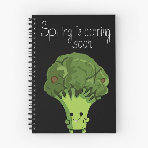 Item preview, Spring Is Coming Soon Cute Little Broccoli designed and sold by BigFatMistake.