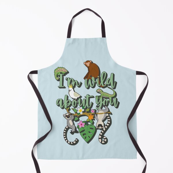 Item preview, I'm Wild About You, Fun Jungle Animal Design designed and sold by TrulyEpoque.