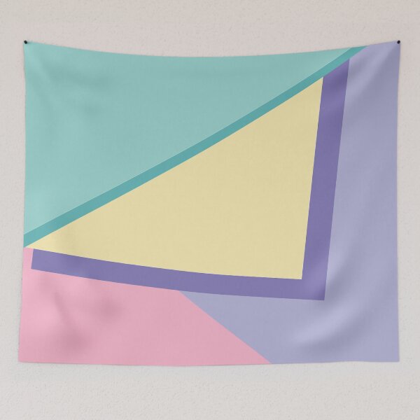 Item preview, 90s vibe pastel color blocks designed and sold by Yanwun.