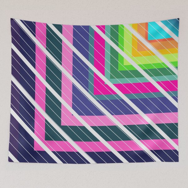 Item preview, Geometric rainbow designed and sold by MrJean.