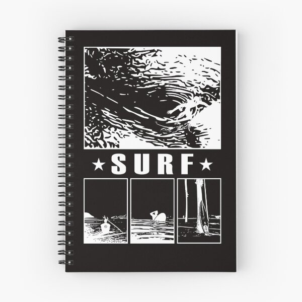 Artikelvorschau, Surfendes Surfer-Wellen-Palme-Strand-Surfbrettdesign entworfen und verkauft von UpwardSpin.