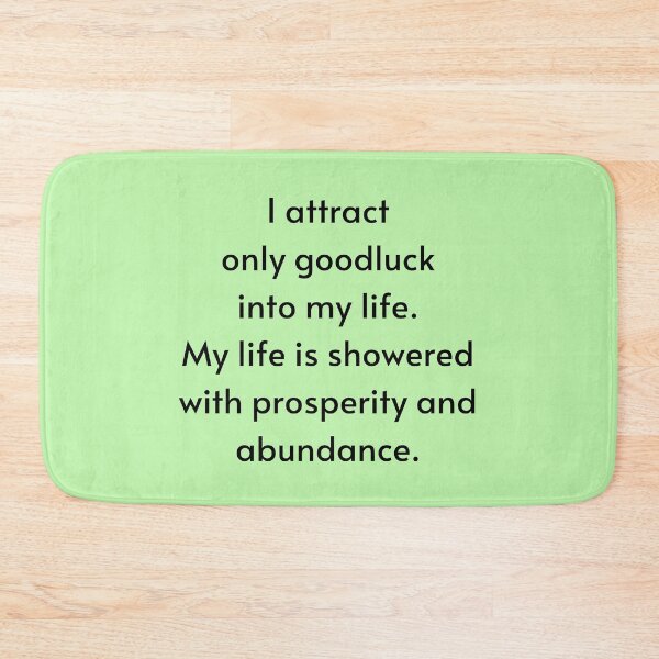 Item preview, I Attract Only Goodluck- Manifest Abundance designed and sold by Manifest-Life.