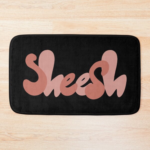 Item preview, Pink “Sheesh” Quote designed and sold by JadedLilacsArt.