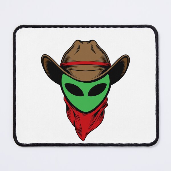 Item preview, Lil Grey Howdy- Green & Red designed and sold by Nutmeg-Emporium.