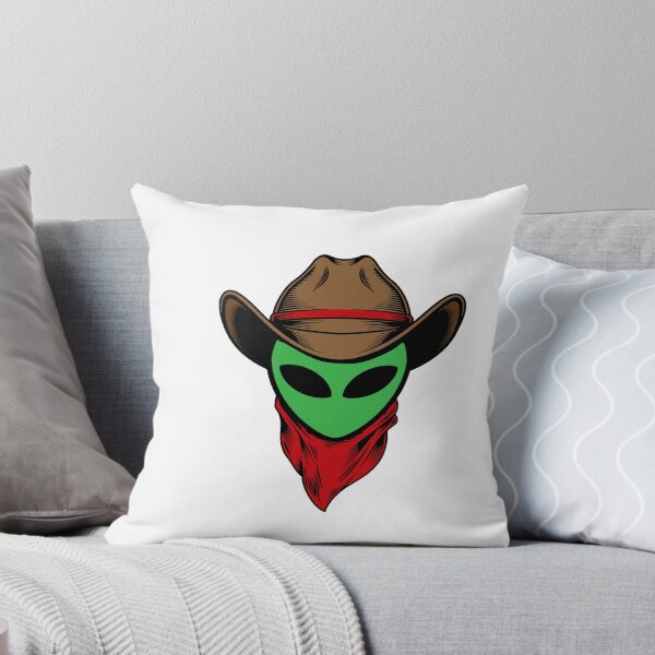 Item preview, Lil Grey Howdy- Green & Red designed and sold by Nutmeg-Emporium.