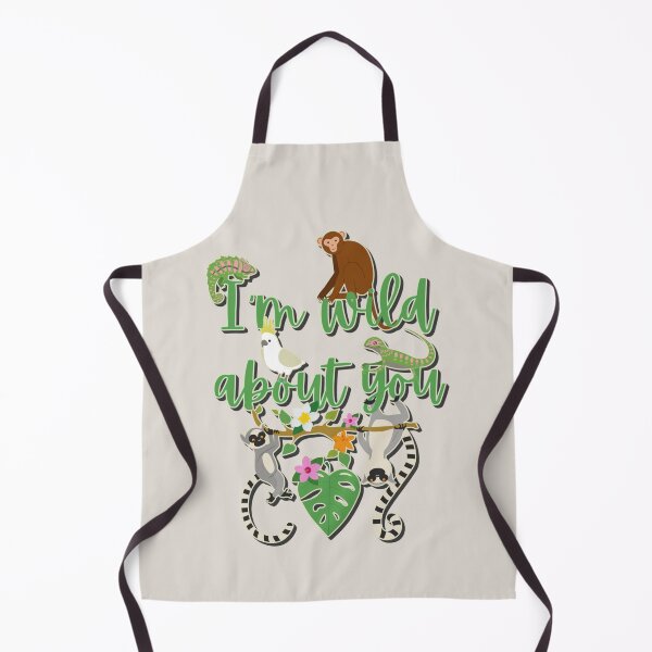 Item preview, I'm Wild About You, Fun Jungle Animal Design designed and sold by TrulyEpoque.