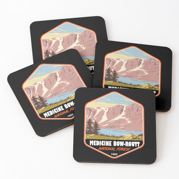 Item preview, Medicine Bow - Routt National Forest Badge designed and sold by KrisSidDesigns.