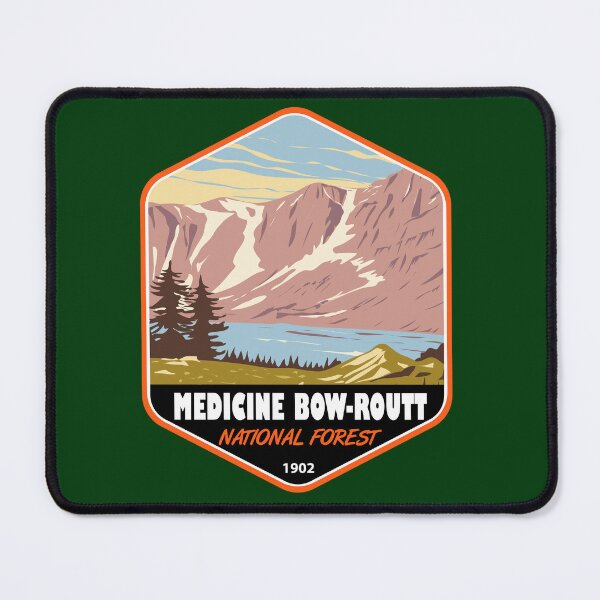 Item preview, Medicine Bow - Routt National Forest Badge designed and sold by KrisSidDesigns.