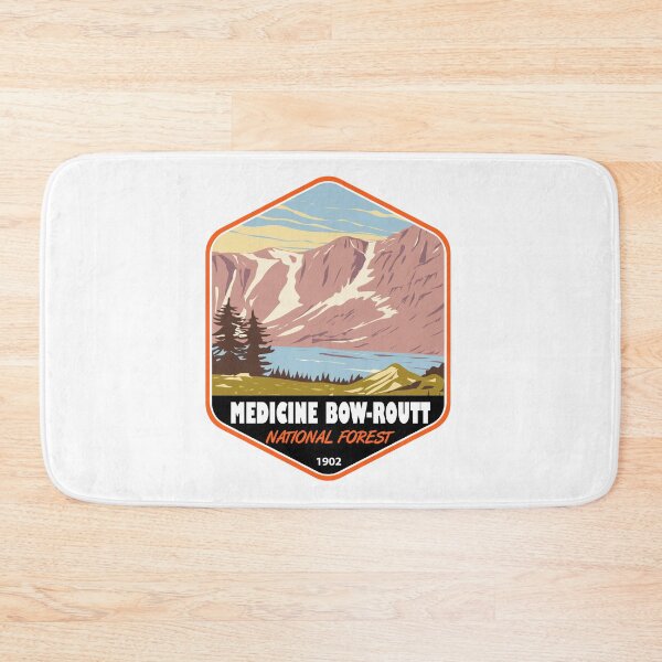 Item preview, Medicine Bow - Routt National Forest Badge designed and sold by KrisSidDesigns.