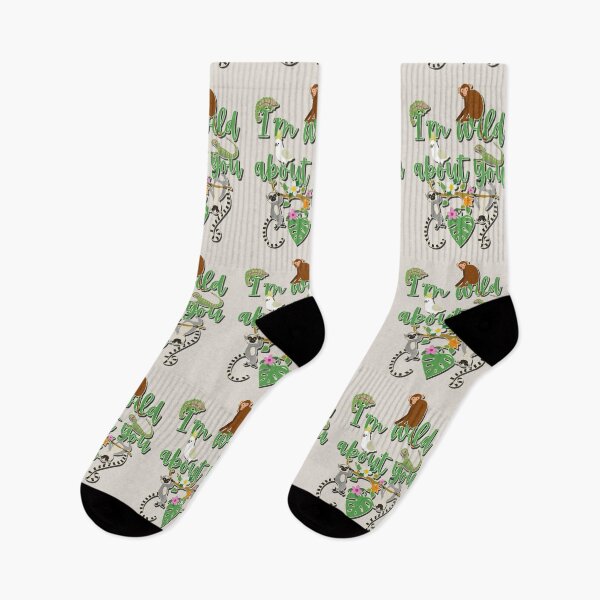 Item preview, I'm Wild About You, Fun Jungle Animal Design designed and sold by TrulyEpoque.