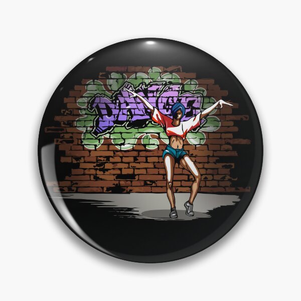 Item preview, STREET DANCER - BRICK WALL GRAFFITI designed and sold by KoolDsignsDANCE.