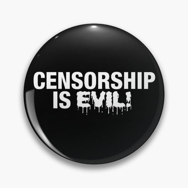Item preview, Censorship is Evil! designed and sold by Conjuration.