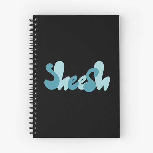 Item preview, Blue “Sheesh” Quote designed and sold by JadedLilacsArt.